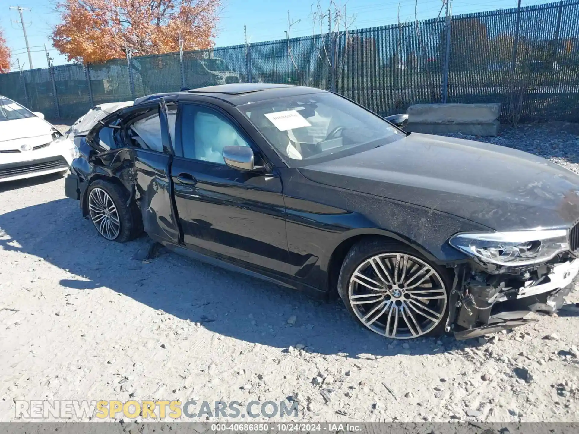 1 fotografías del automóvil dañado WBAJS7C00LBN96705 BMW M550I 2020