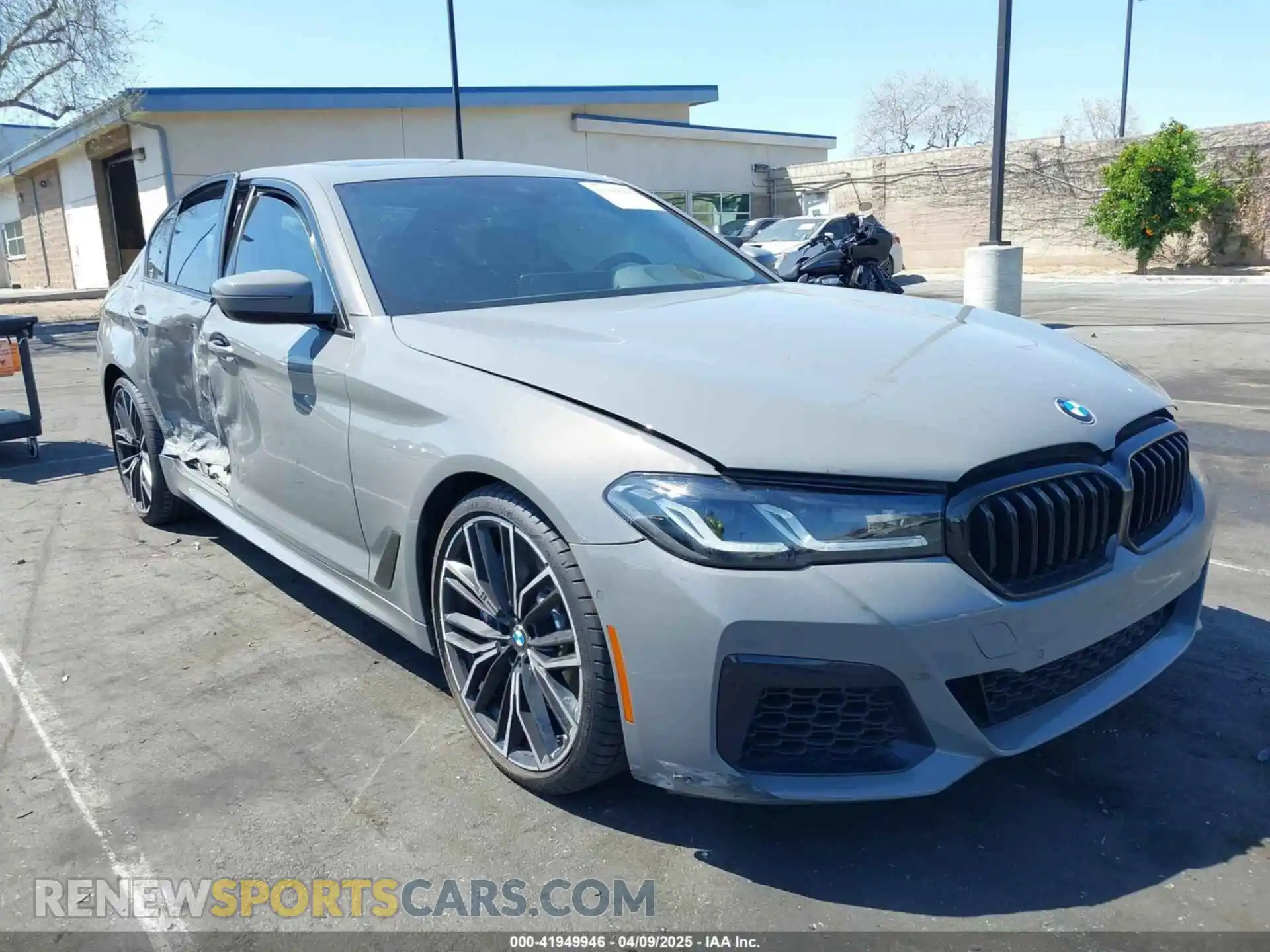 1 fotografías del automóvil dañado WBA13BK04MCF86288 BMW M550I 2021