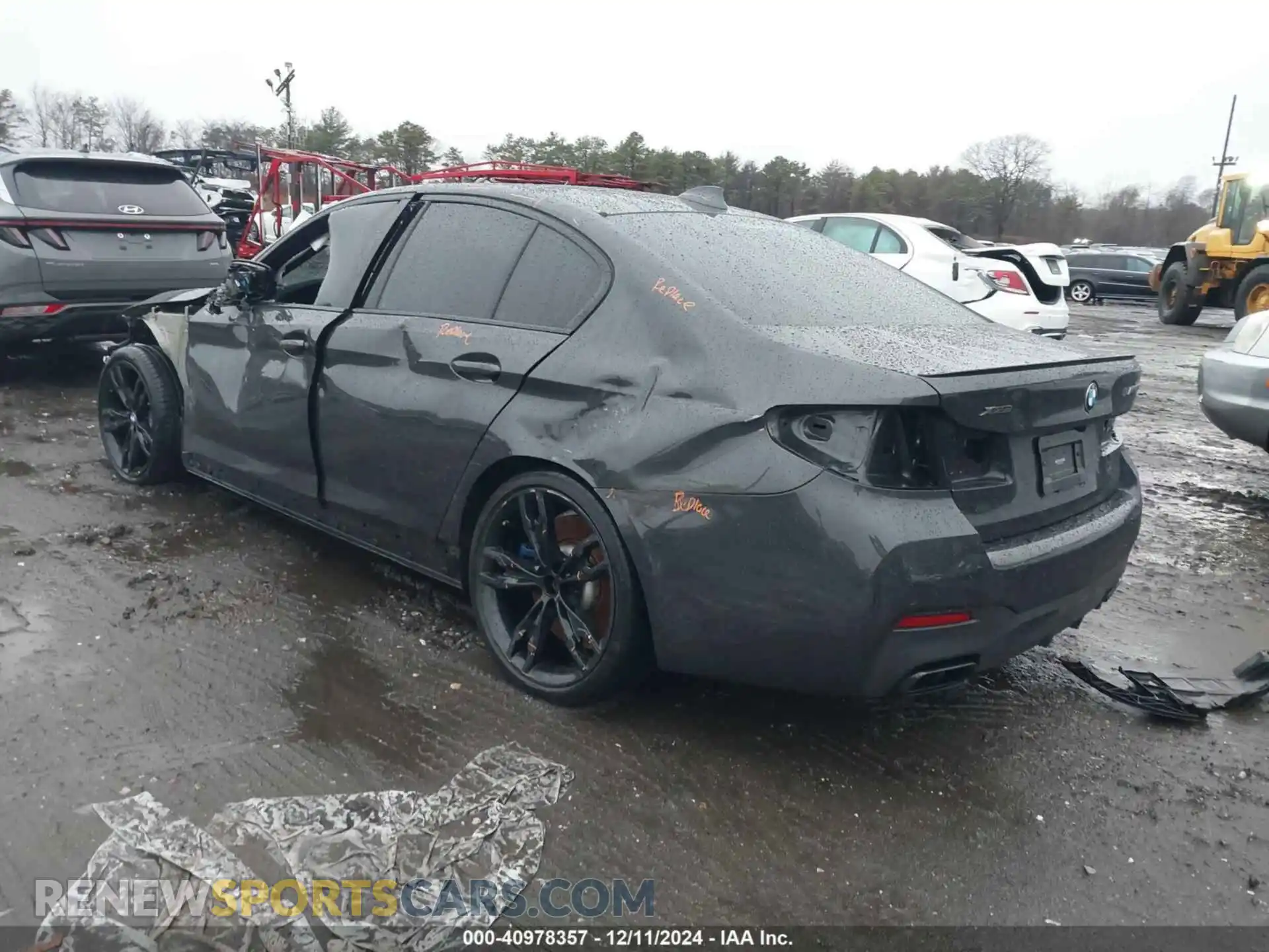 3 Photograph of a damaged car WBA13BK0XMCF03673 BMW M550I 2021