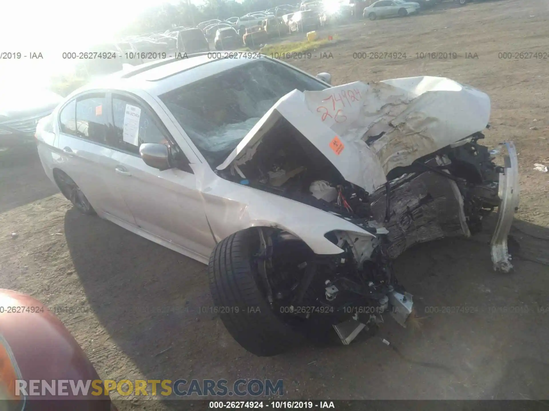1 Photograph of a damaged car WBAJB9C55KB289441 BMW M550XI 2019