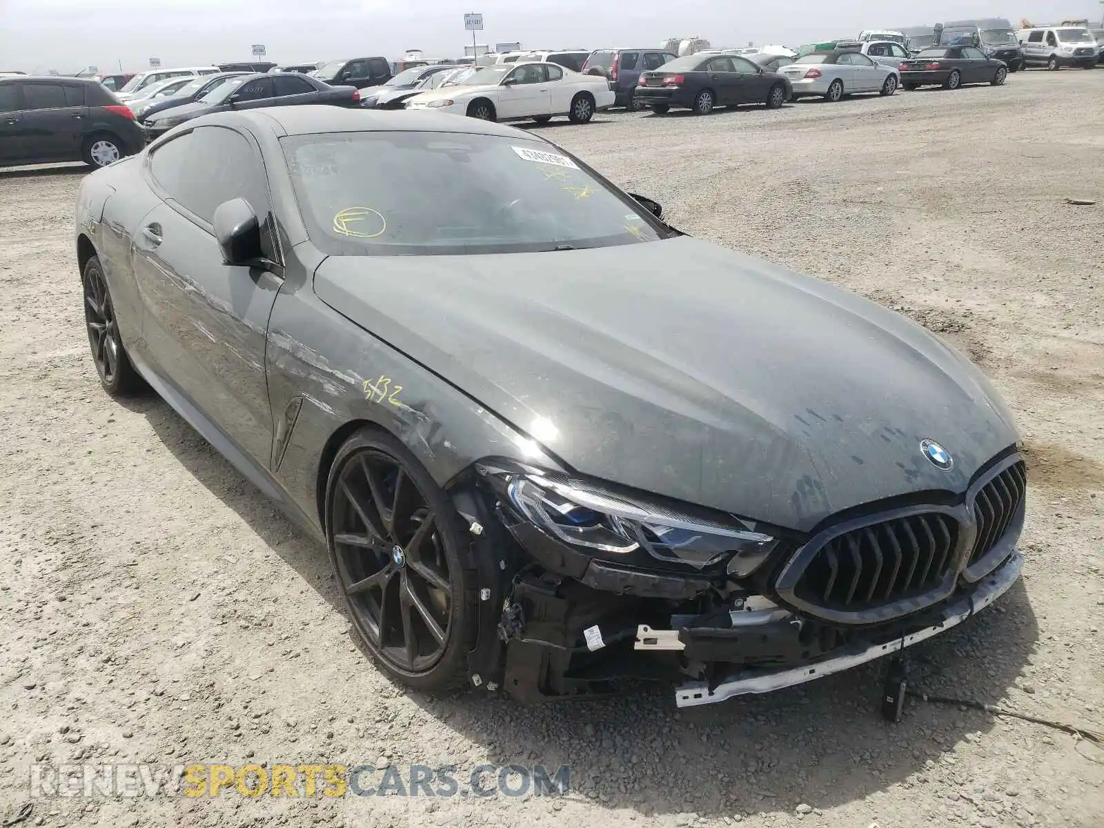 1 Photograph of a damaged car WBABC4C53KBU95815 BMW M8 2019