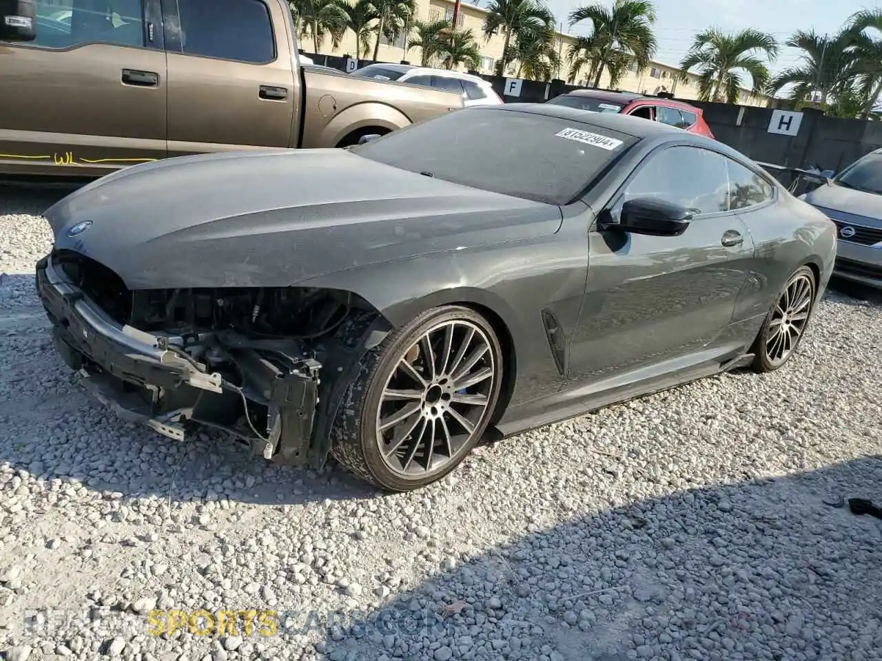 1 Photograph of a damaged car WBABC4C53KBU96351 BMW M8 2019