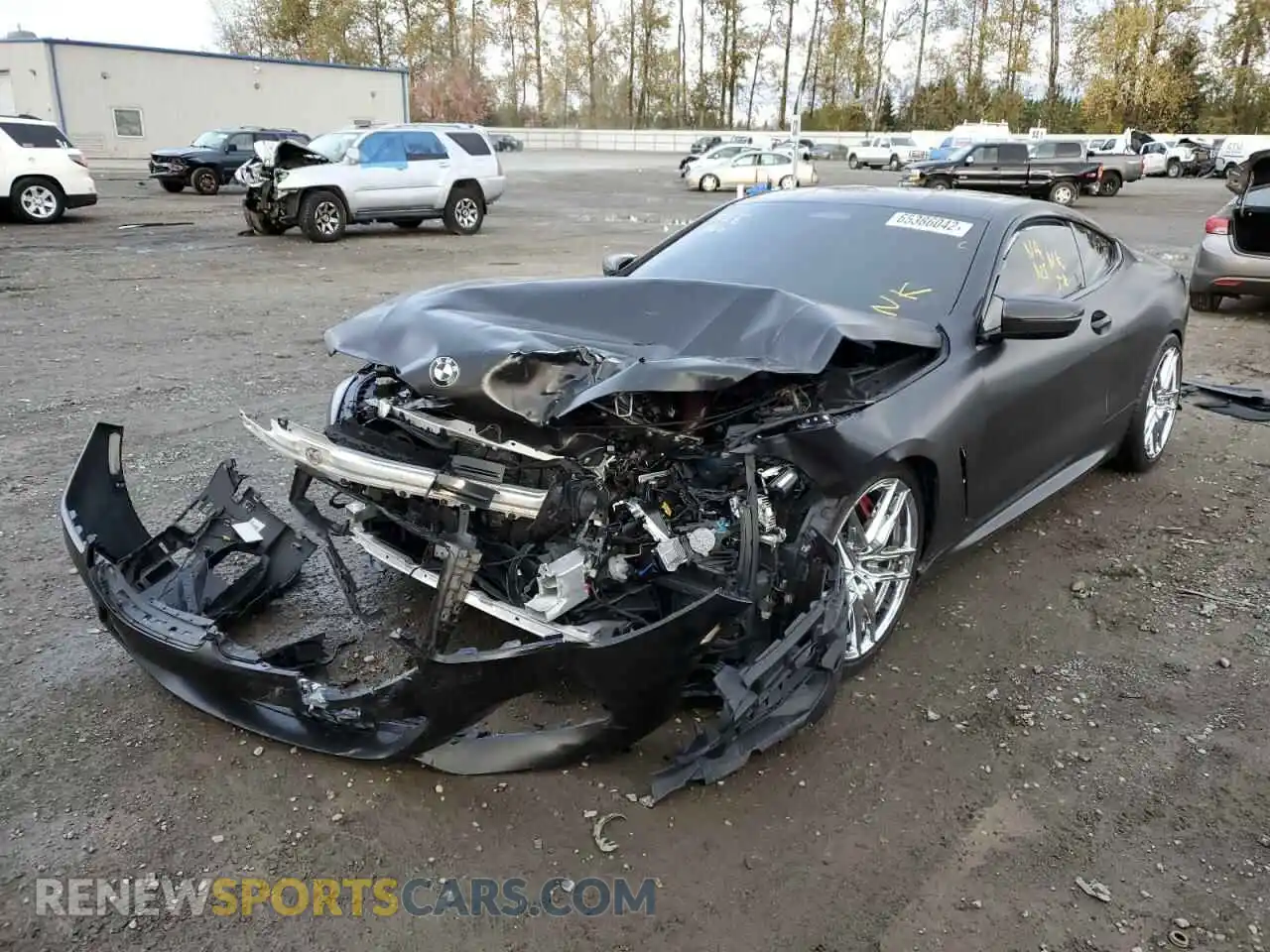 2 Photograph of a damaged car WBABC4C57KBU96126 BMW M8 2019
