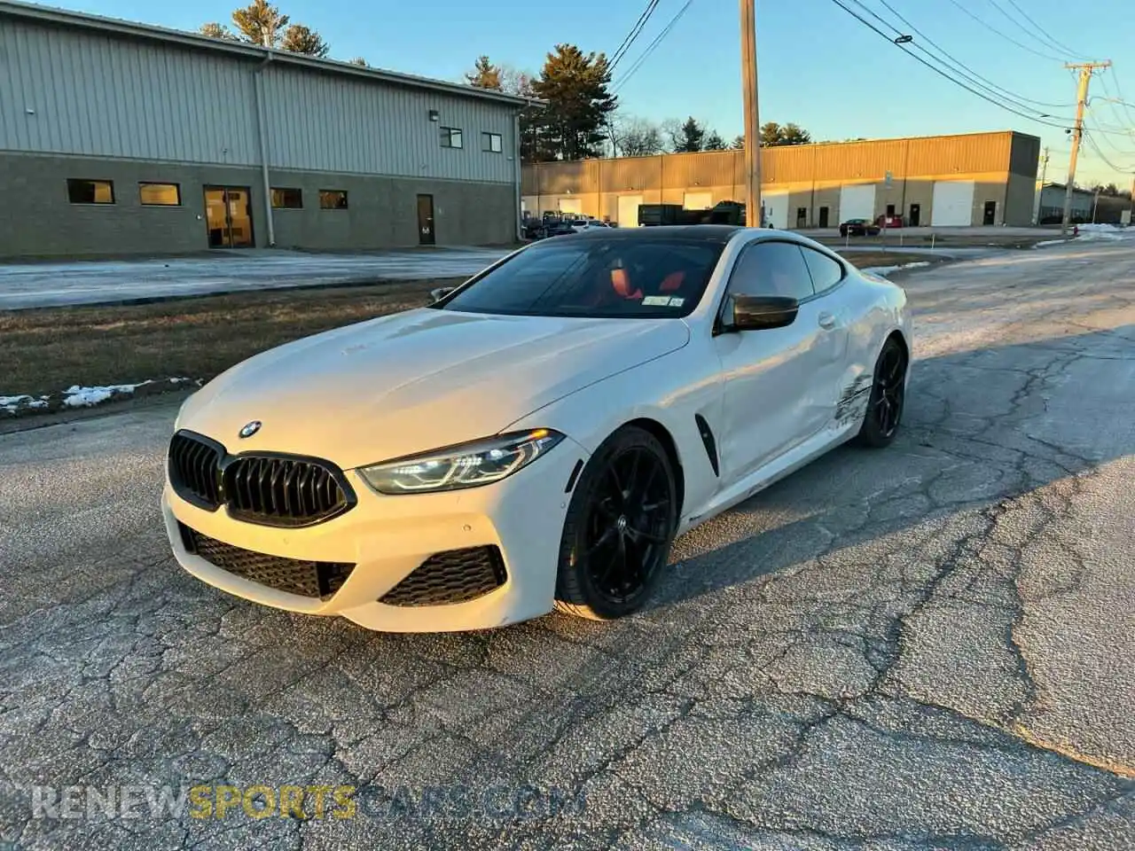 1 Photograph of a damaged car WBABC4C59KBU95625 BMW M8 2019