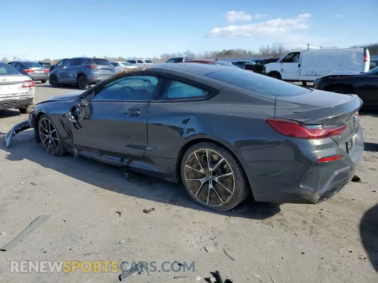 2 Photograph of a damaged car WBABC4C59KBU96287 BMW M8 2019