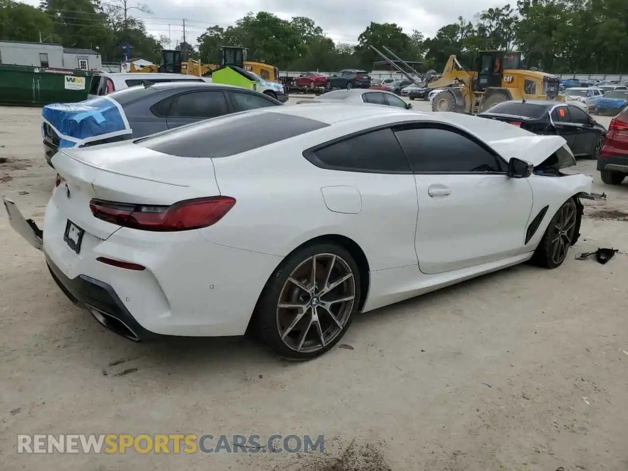 3 Photograph of a damaged car WBABC4C5XKBU96184 BMW M8 2019