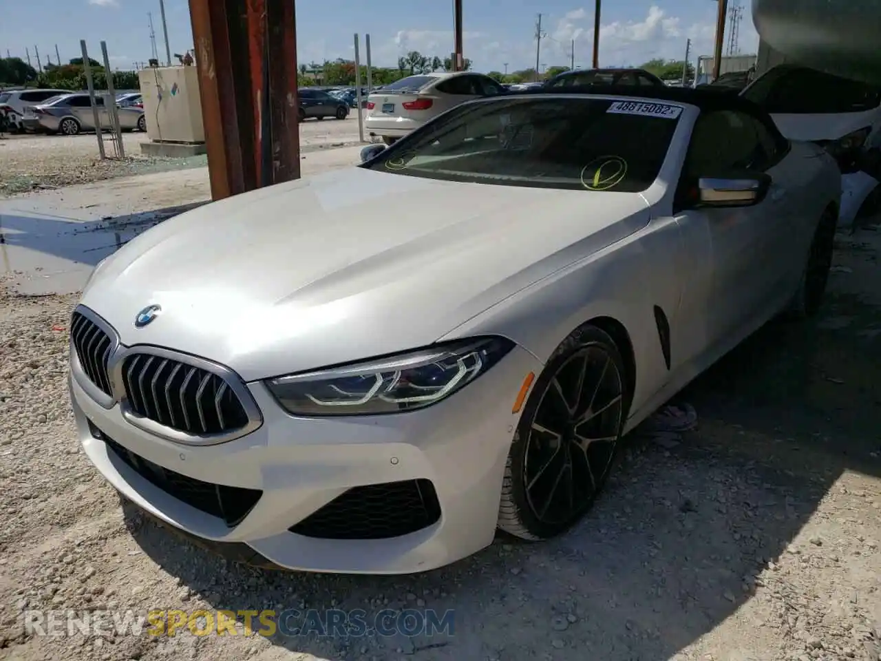 2 Photograph of a damaged car WBAFY4C50KBX29573 BMW M8 2019