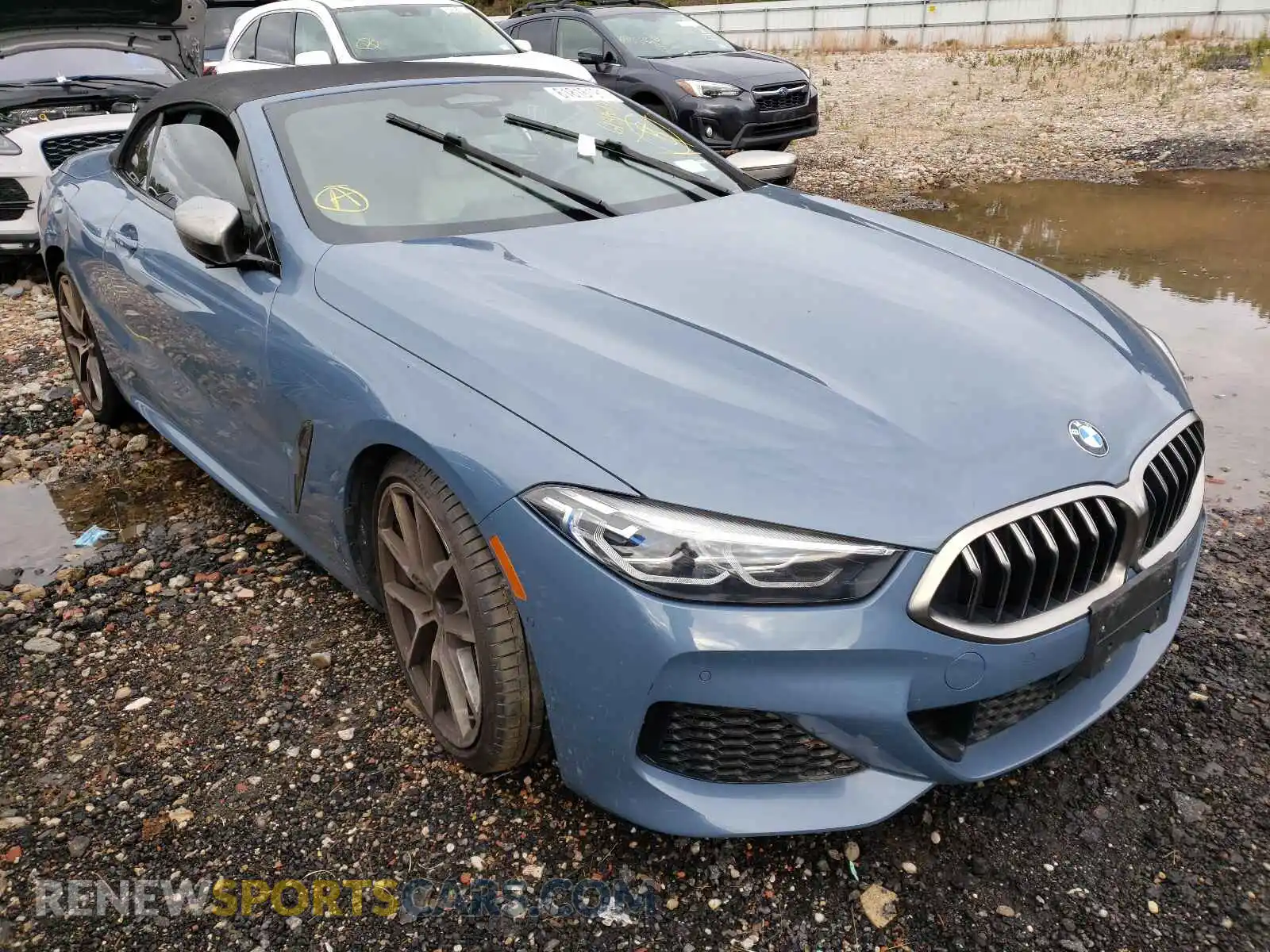 1 Photograph of a damaged car WBAFY4C50KBX39343 BMW M8 2019