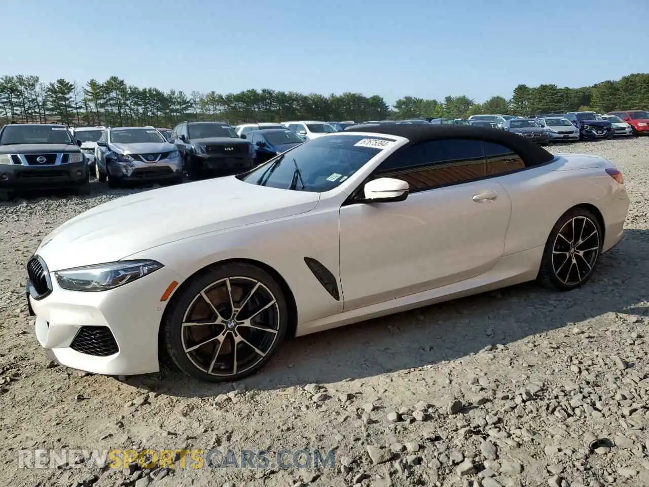 1 Photograph of a damaged car WBAFY4C50KBX39519 BMW M8 2019