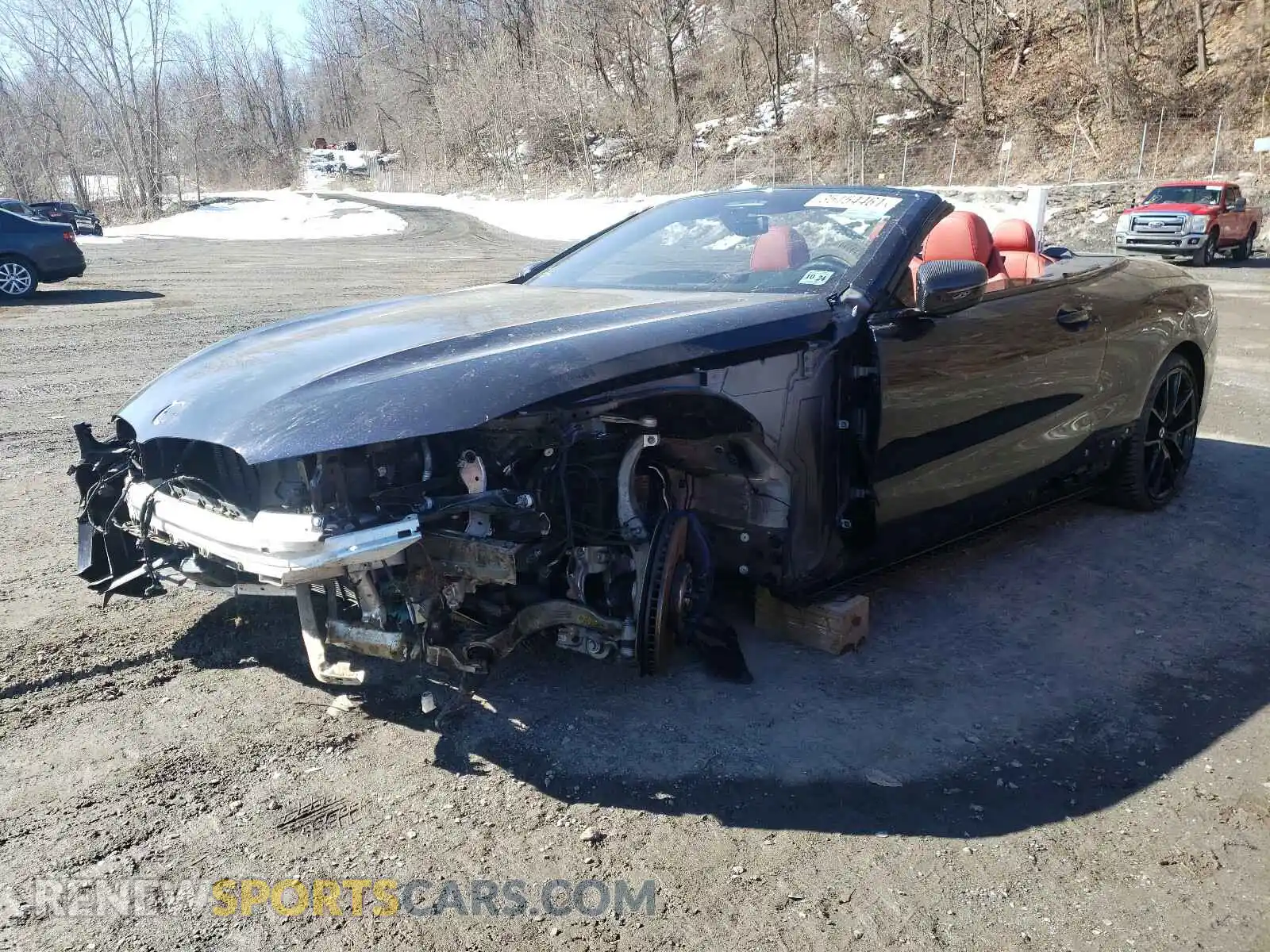 2 Photograph of a damaged car WBAFY4C52KBX29543 BMW M8 2019
