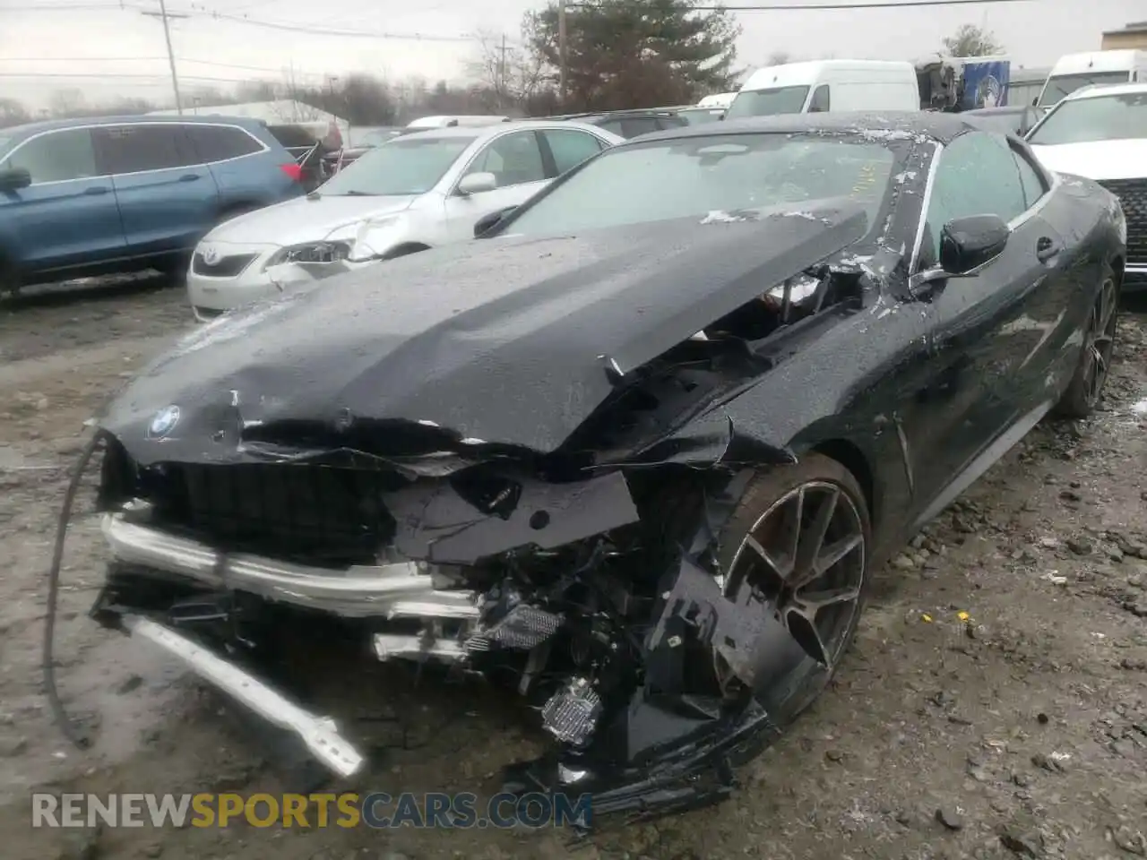 2 Photograph of a damaged car WBAFY4C53KBX38882 BMW M8 2019