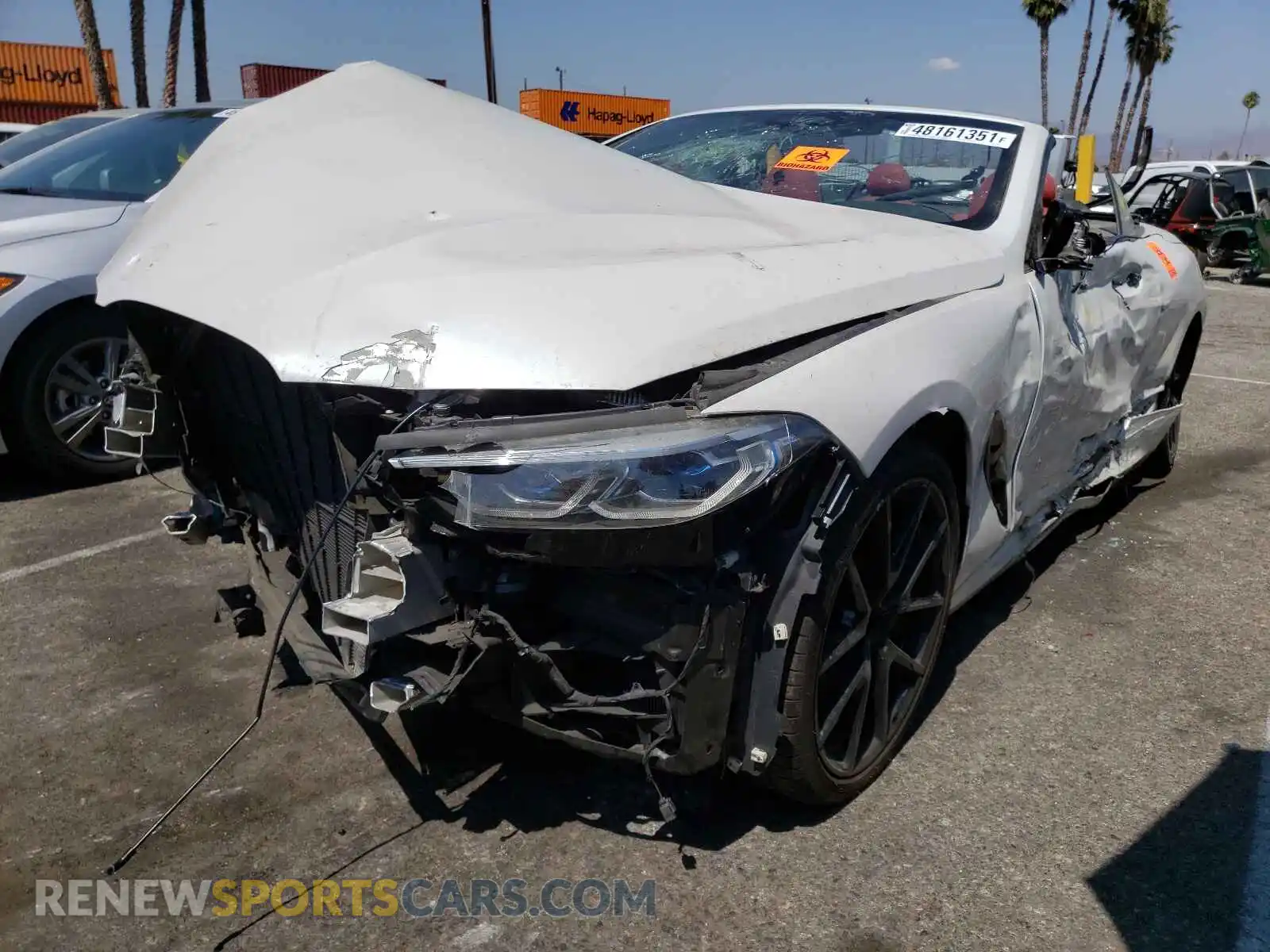 2 Photograph of a damaged car WBAFY4C55KBX39385 BMW M8 2019