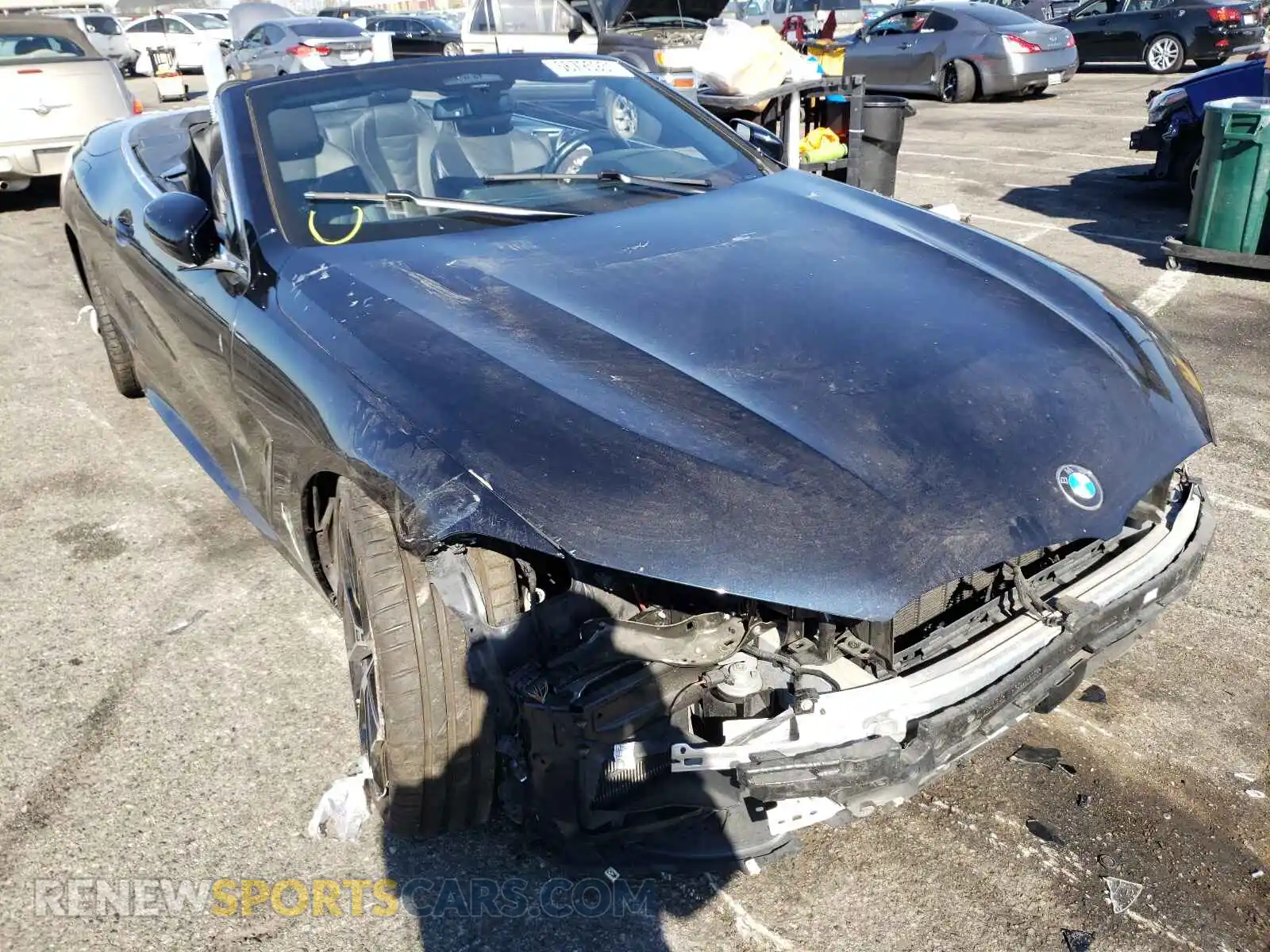 1 Photograph of a damaged car WBAFY4C56KBX39640 BMW M8 2019