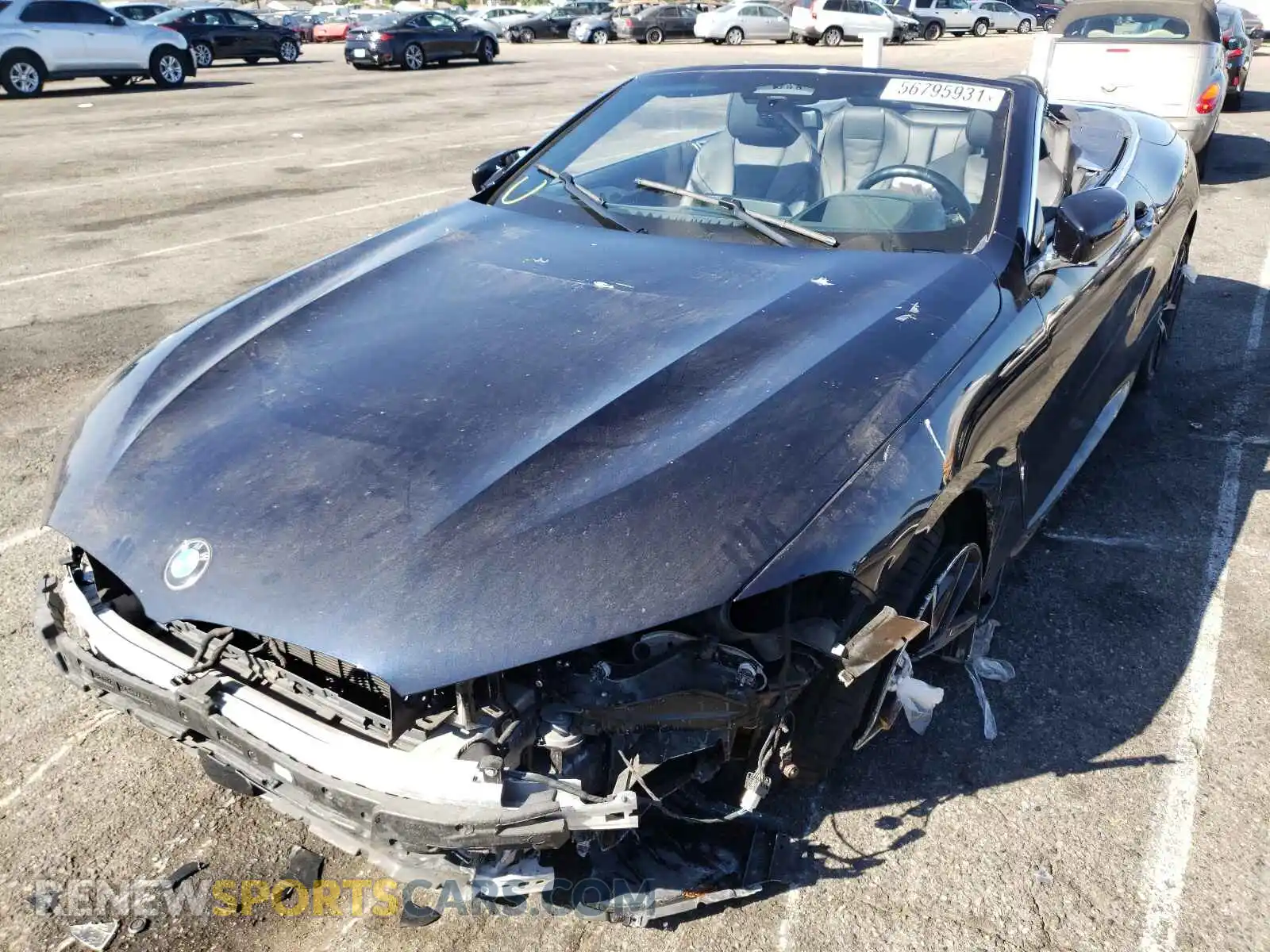 2 Photograph of a damaged car WBAFY4C56KBX39640 BMW M8 2019