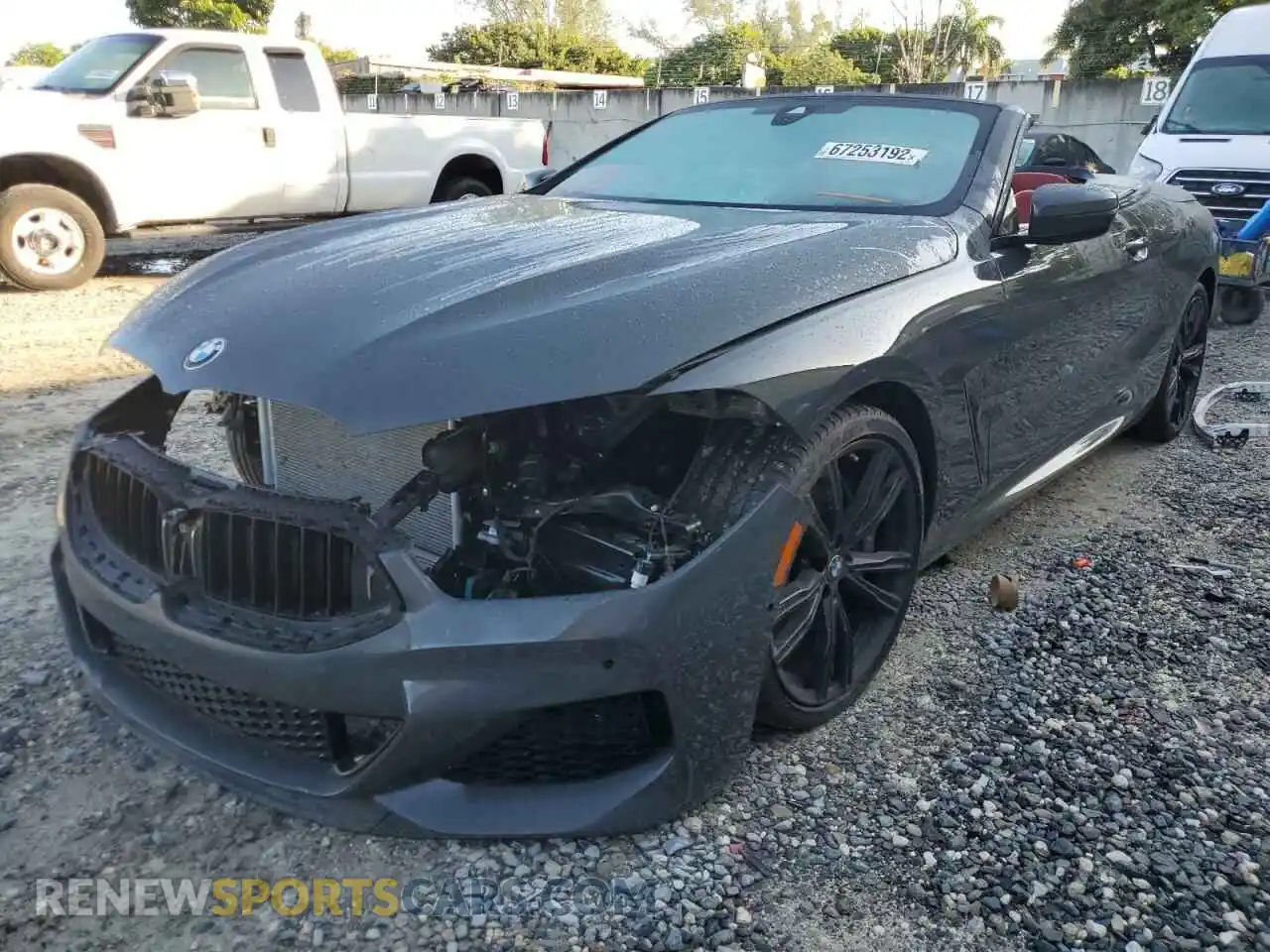 2 Photograph of a damaged car WBAFY4C5XKBX29466 BMW M8 2019