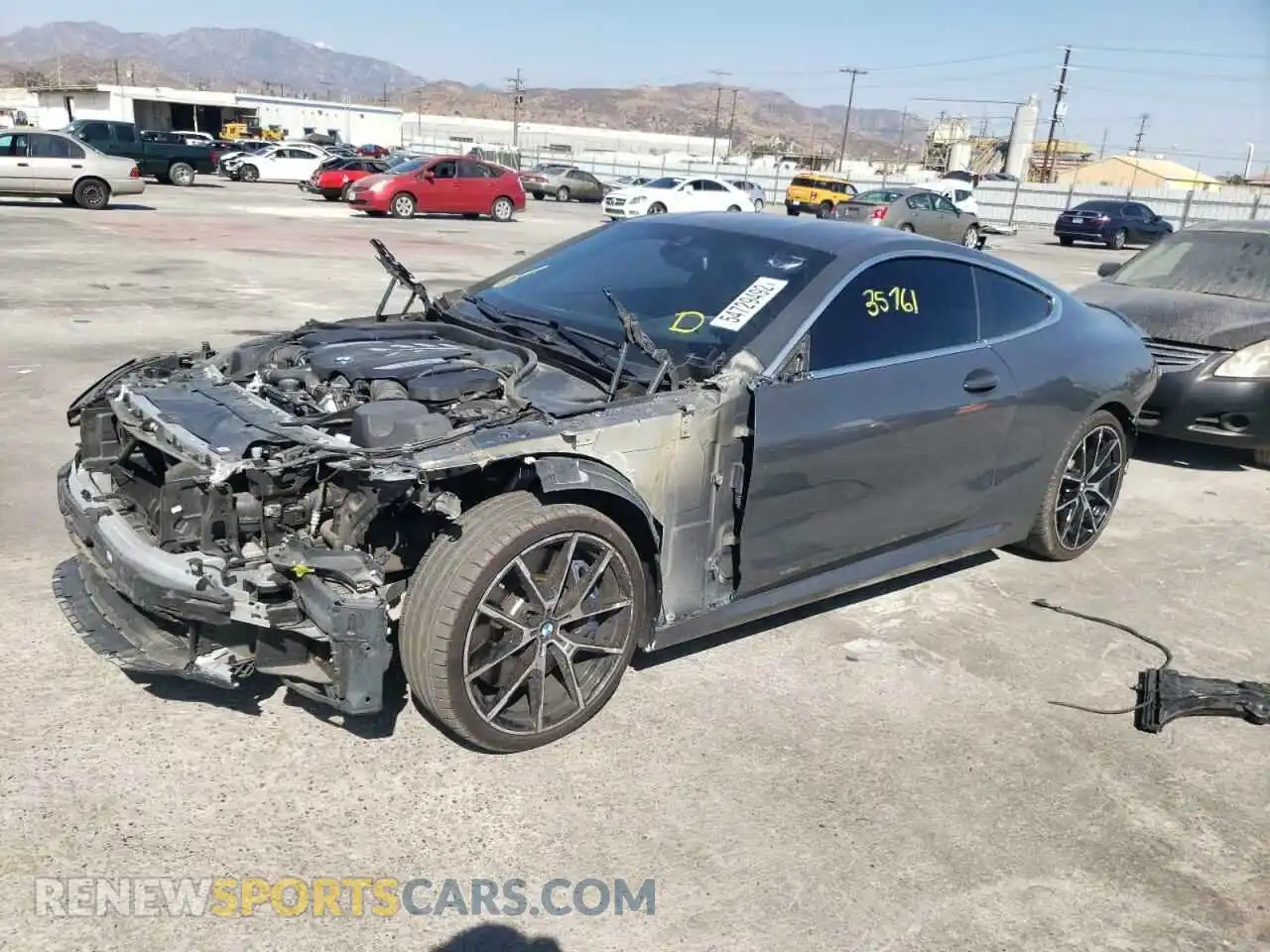 2 fotografías del automóvil dañado WBABC4C02LCE03094 BMW M8 2020