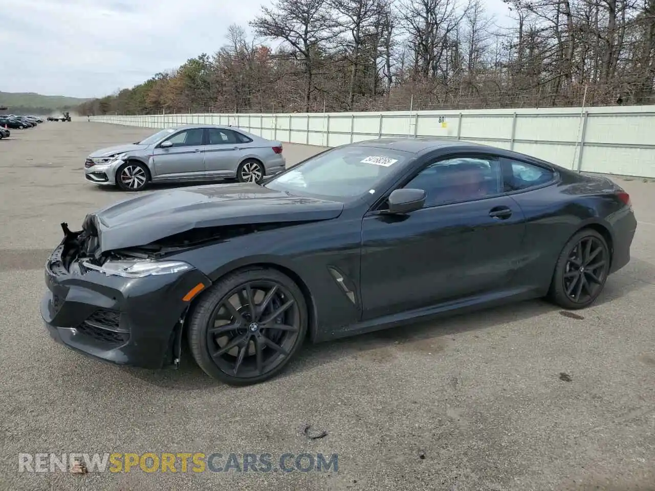 1 Фотография поврежденного автомобиля WBABC4C09LCE07496 BMW M8 2020