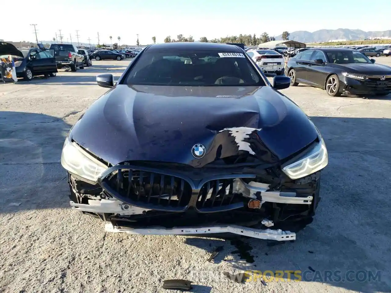 5 Photograph of a damaged car WBAGV8C04LCD38305 BMW M8 2020