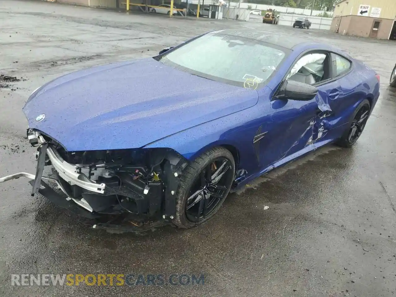 2 Photograph of a damaged car WBSAE0C00LCE09955 BMW M8 2020