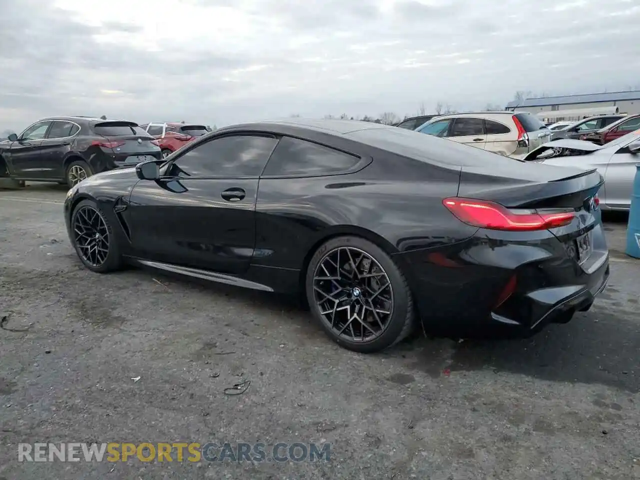 2 Photograph of a damaged car WBSAE0C01LBM08476 BMW M8 2020
