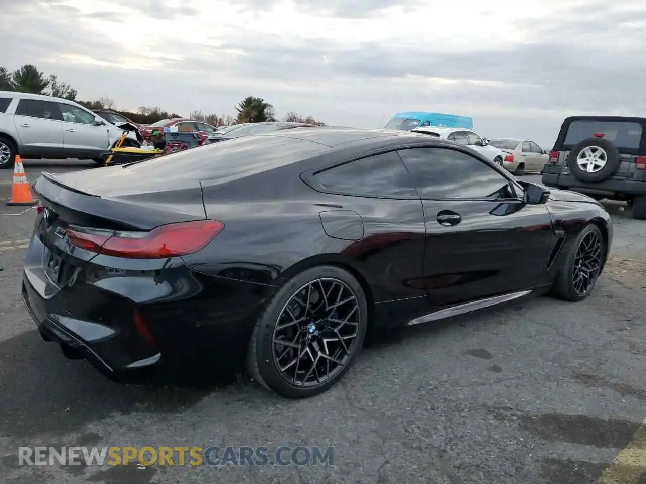 3 Photograph of a damaged car WBSAE0C01LBM08476 BMW M8 2020