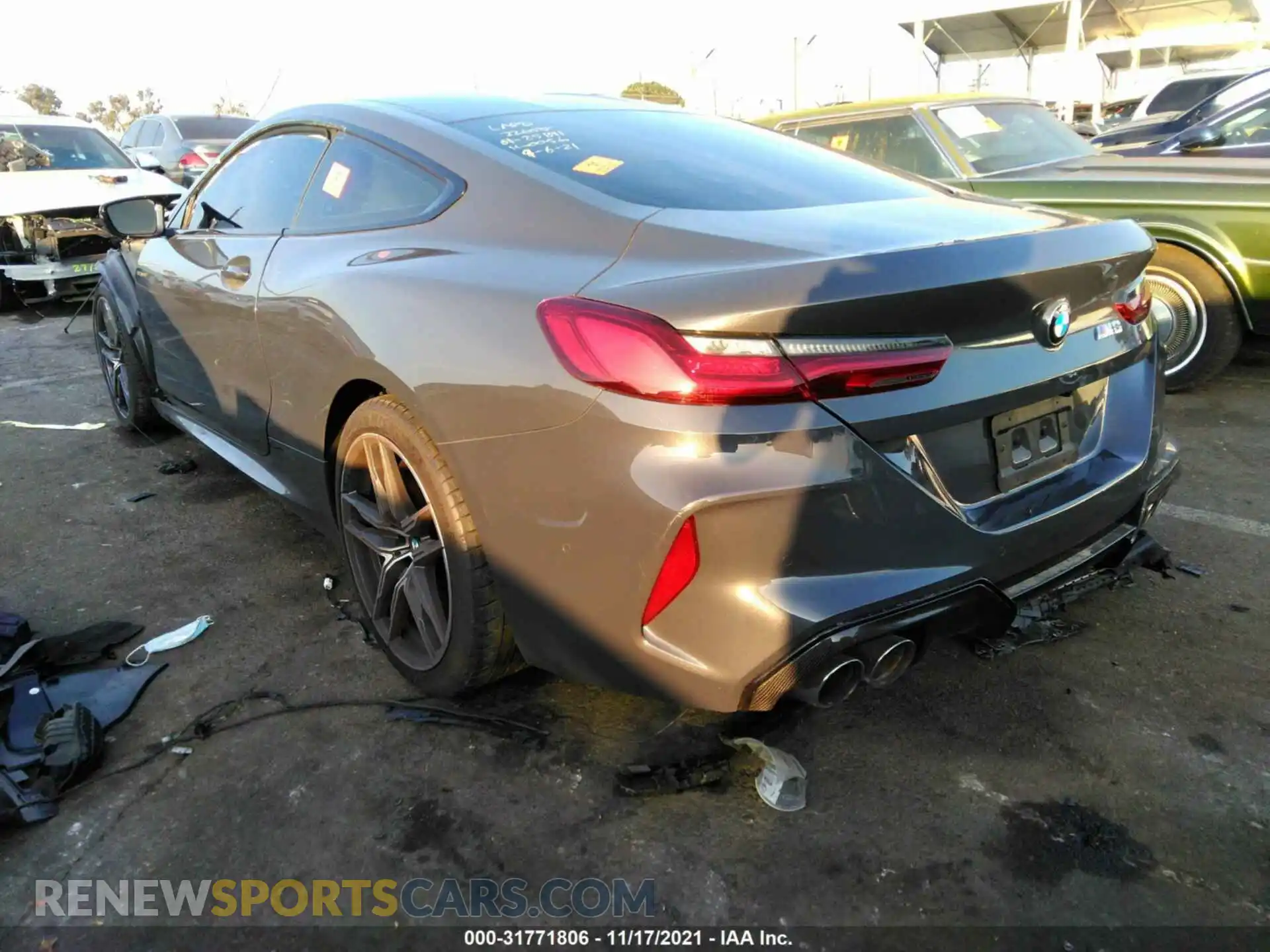 3 Photograph of a damaged car WBSAE0C01LCD27801 BMW M8 2020
