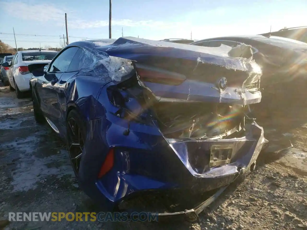 3 Photograph of a damaged car WBSAE0C01LCD69353 BMW M8 2020