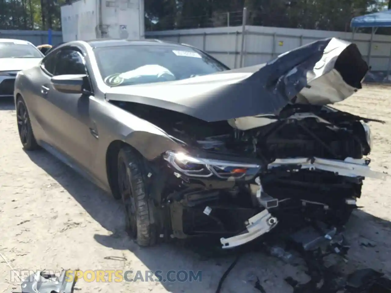 1 Photograph of a damaged car WBSAE0C01LCD77565 BMW M8 2020