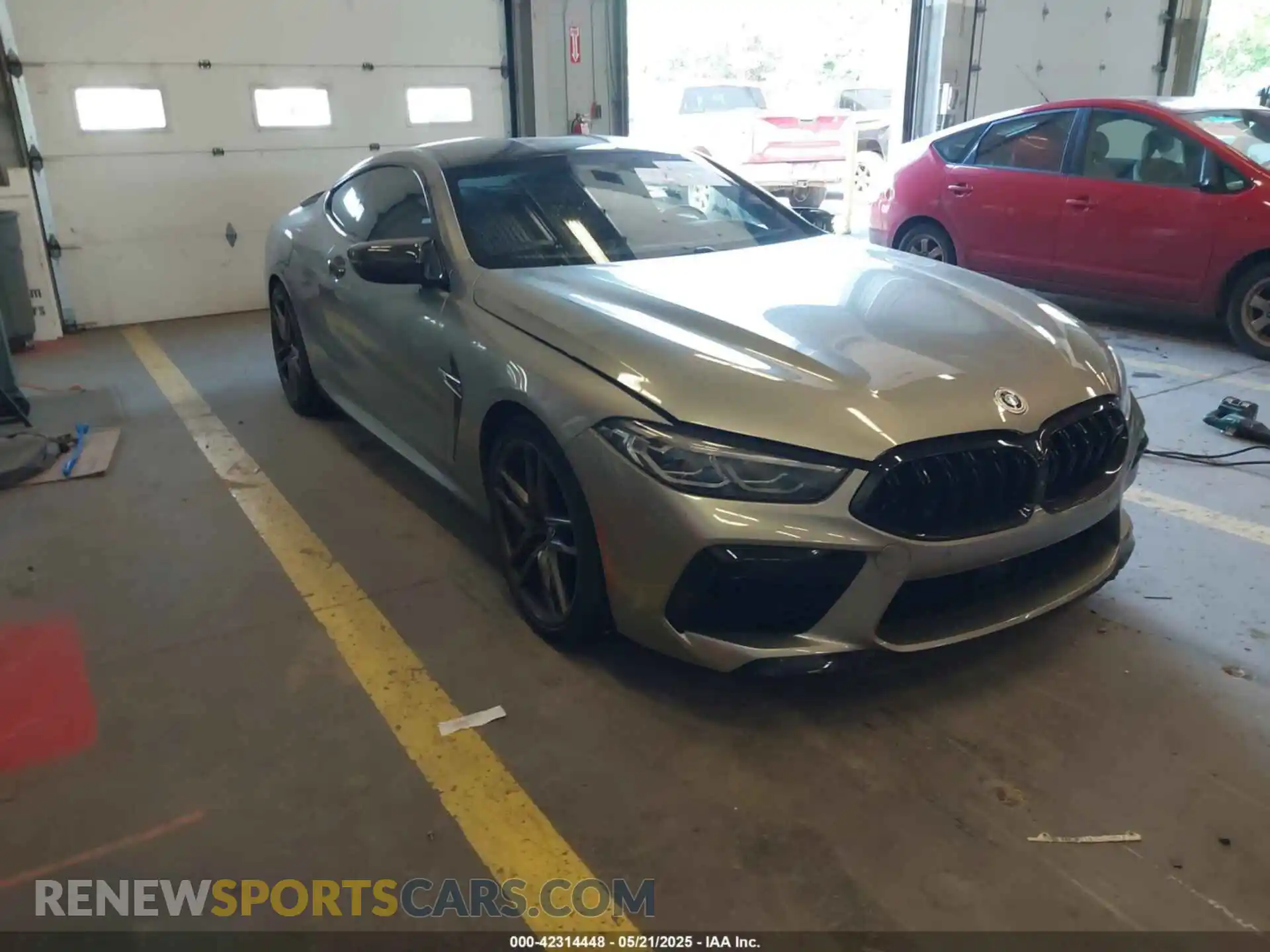 1 Photograph of a damaged car WBSAE0C05LCD60459 BMW M8 2020