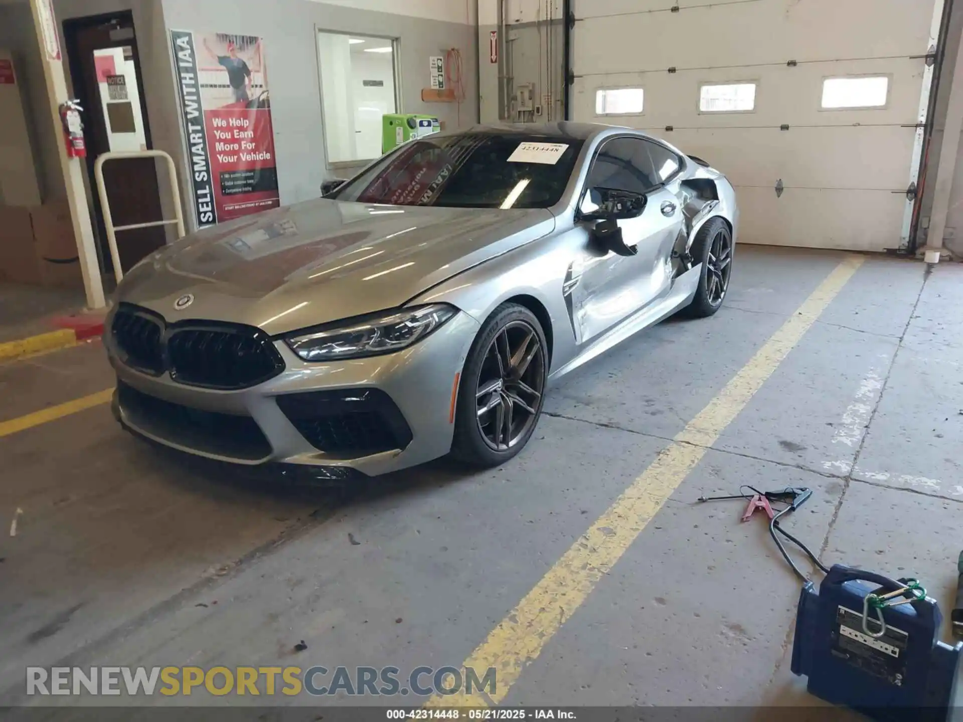 2 Photograph of a damaged car WBSAE0C05LCD60459 BMW M8 2020