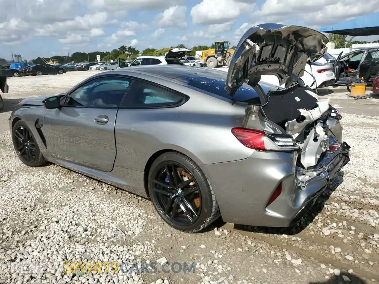 2 Photograph of a damaged car WBSAE0C05LCD88925 BMW M8 2020