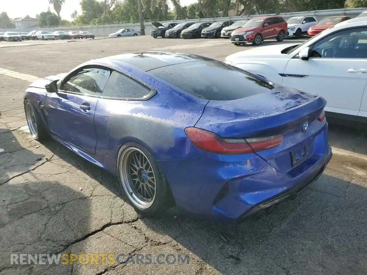 2 Photograph of a damaged car WBSAE0C08LCD77532 BMW M8 2020