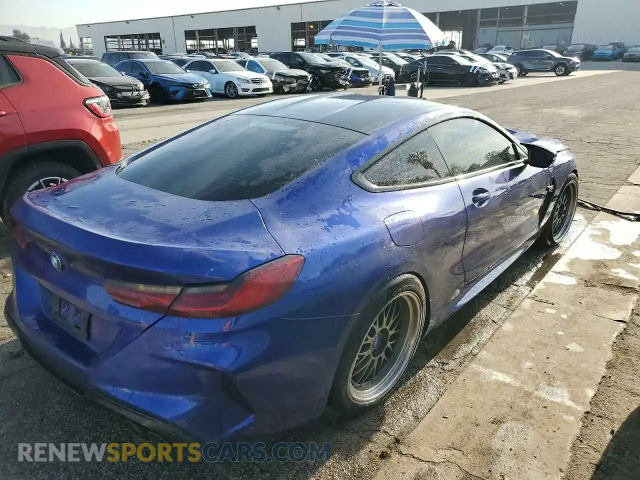 3 Photograph of a damaged car WBSAE0C08LCD77532 BMW M8 2020
