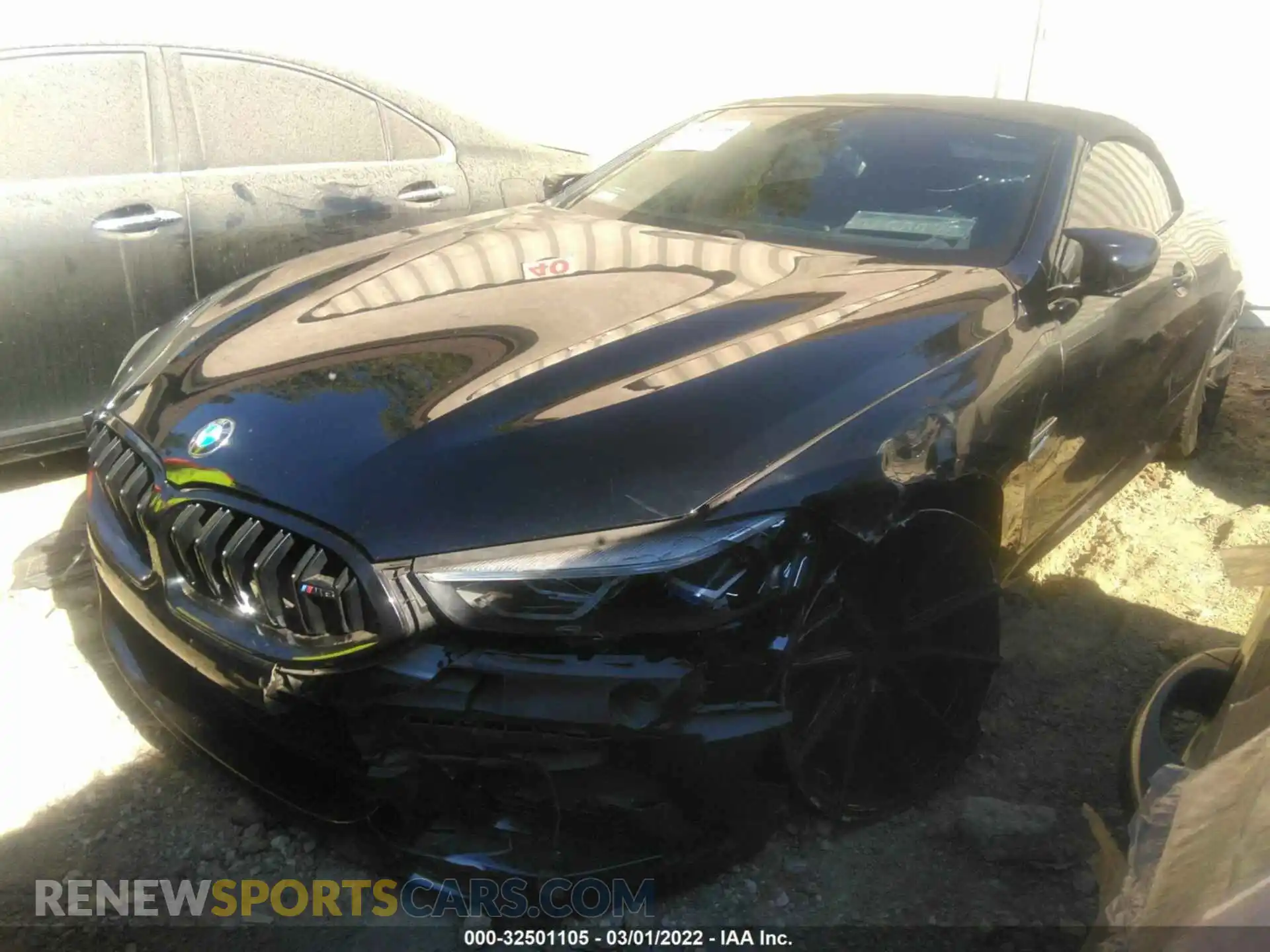 2 Photograph of a damaged car WBSDZ0C00LCE15689 BMW M8 2020