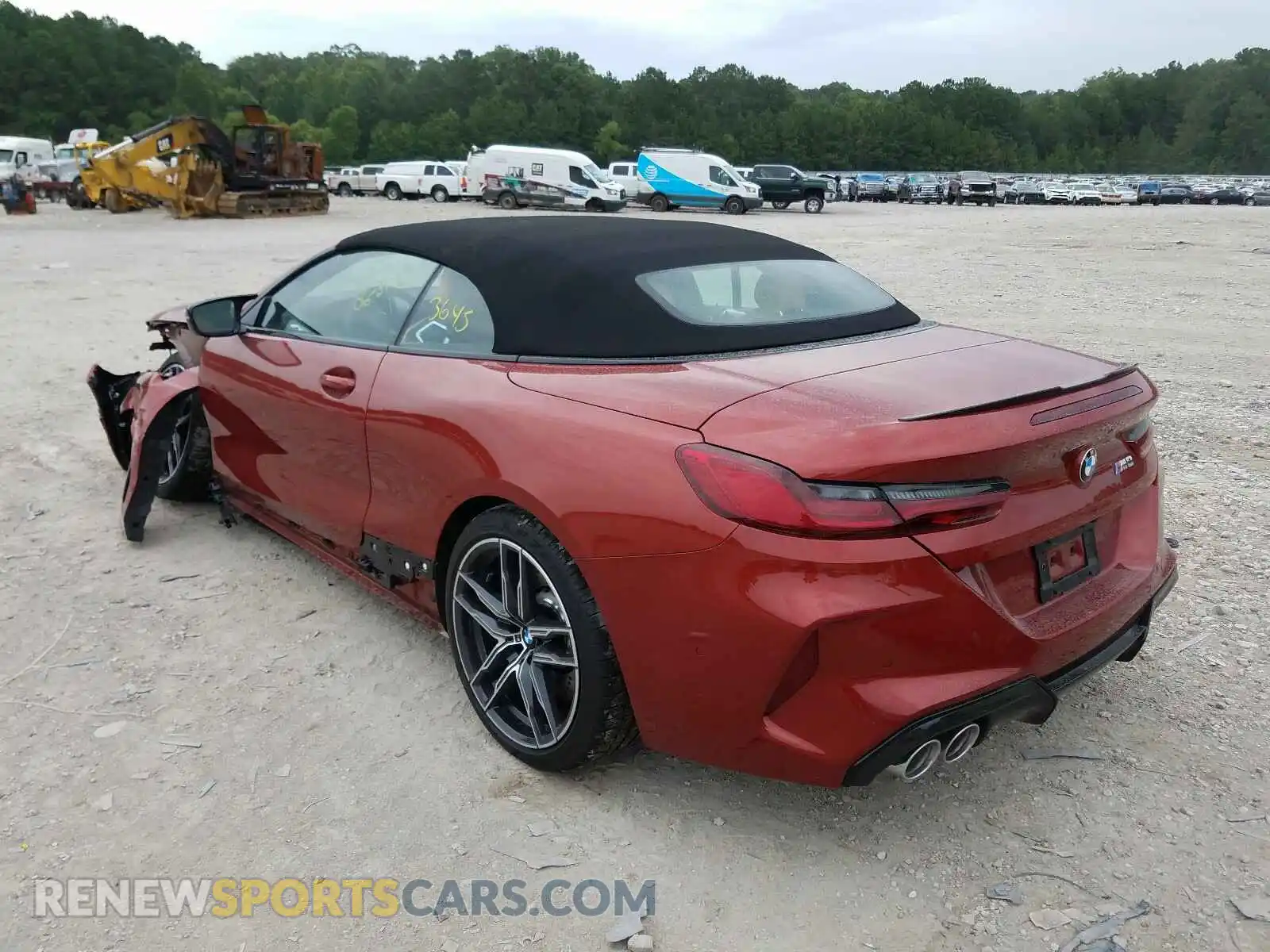 3 Photograph of a damaged car WBSDZ0C09LCD09550 BMW M8 2020