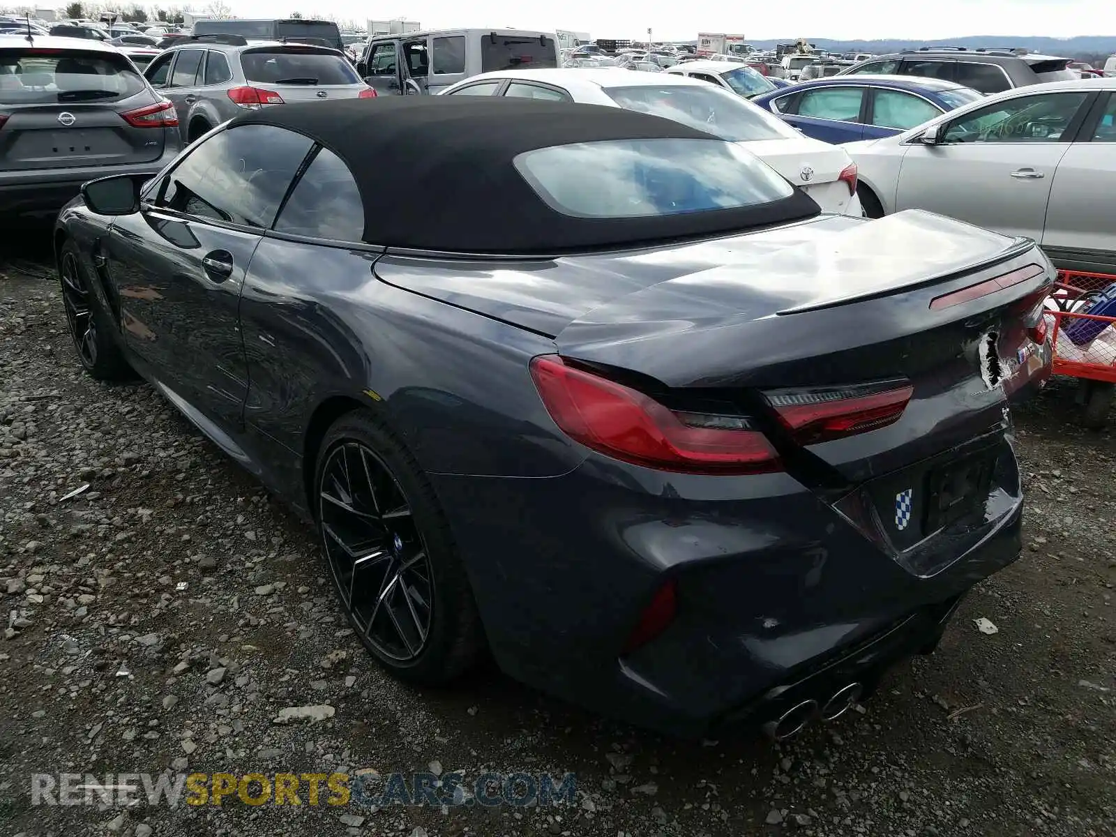 3 Photograph of a damaged car WBSDZ0C09LCD57565 BMW M8 2020