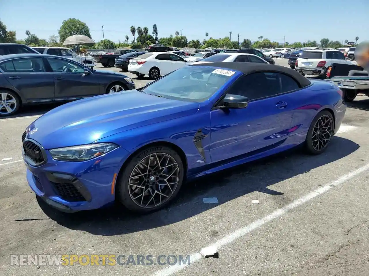 1 Photograph of a damaged car WBSDZ0C09LCD82160 BMW M8 2020