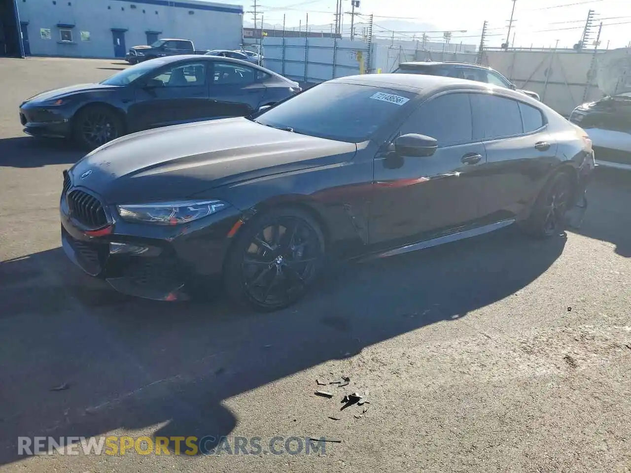 1 Photograph of a damaged car WBAGV8C00MCF81417 BMW M8 2021