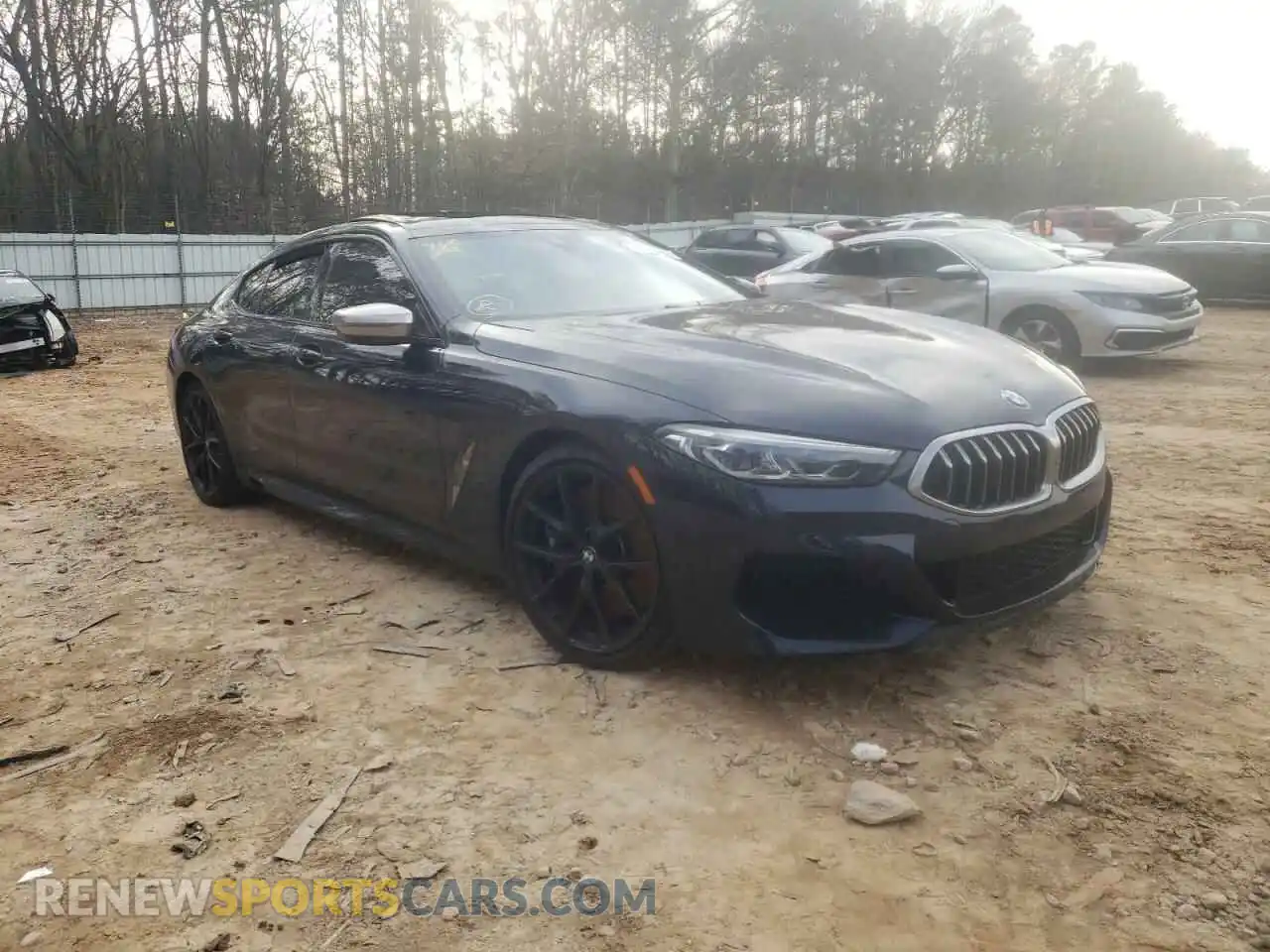 1 fotografías del automóvil dañado WBAGV8C01MCF26944 BMW M8 2021