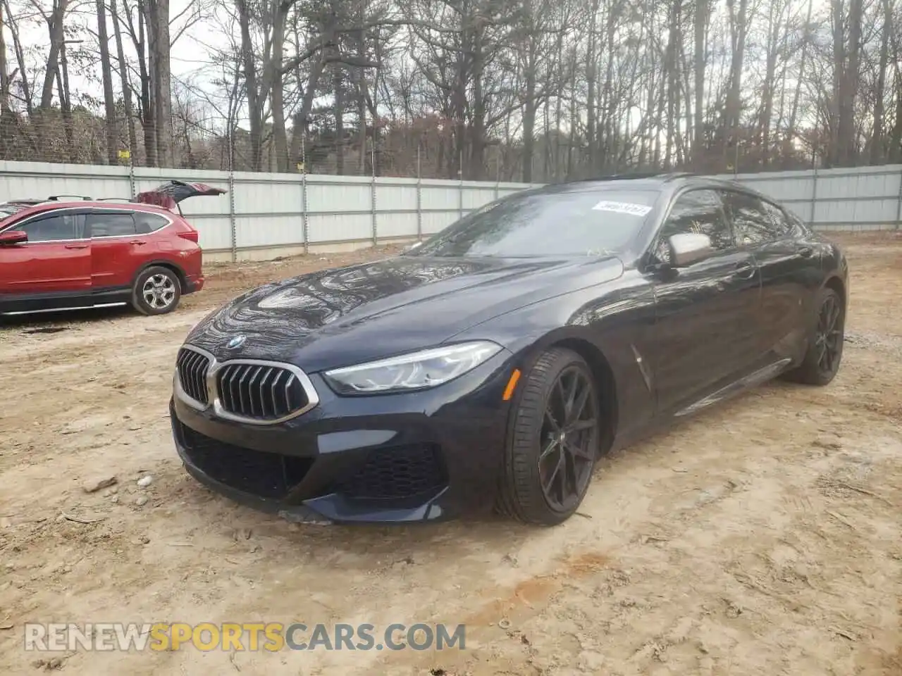 2 fotografías del automóvil dañado WBAGV8C01MCF26944 BMW M8 2021