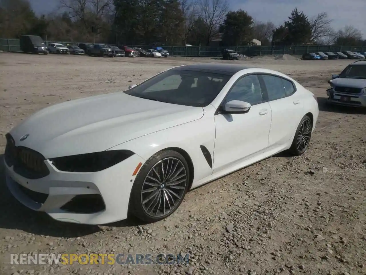 1 Photograph of a damaged car WBAGV8C03NCH10560 BMW M8 2022