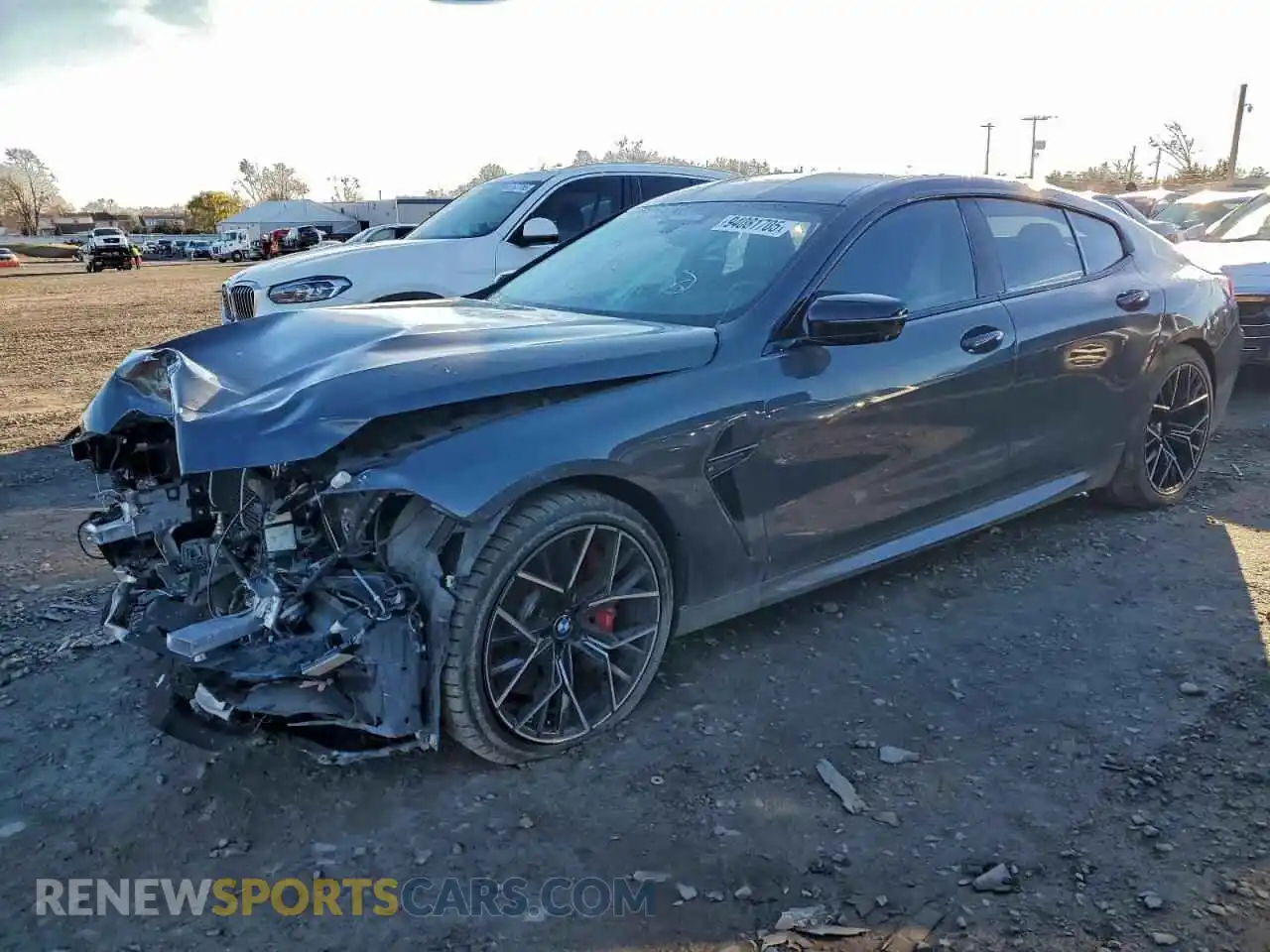 1 fotografías del automóvil dañado WBSGV0C03NCH16601 BMW M8 2022