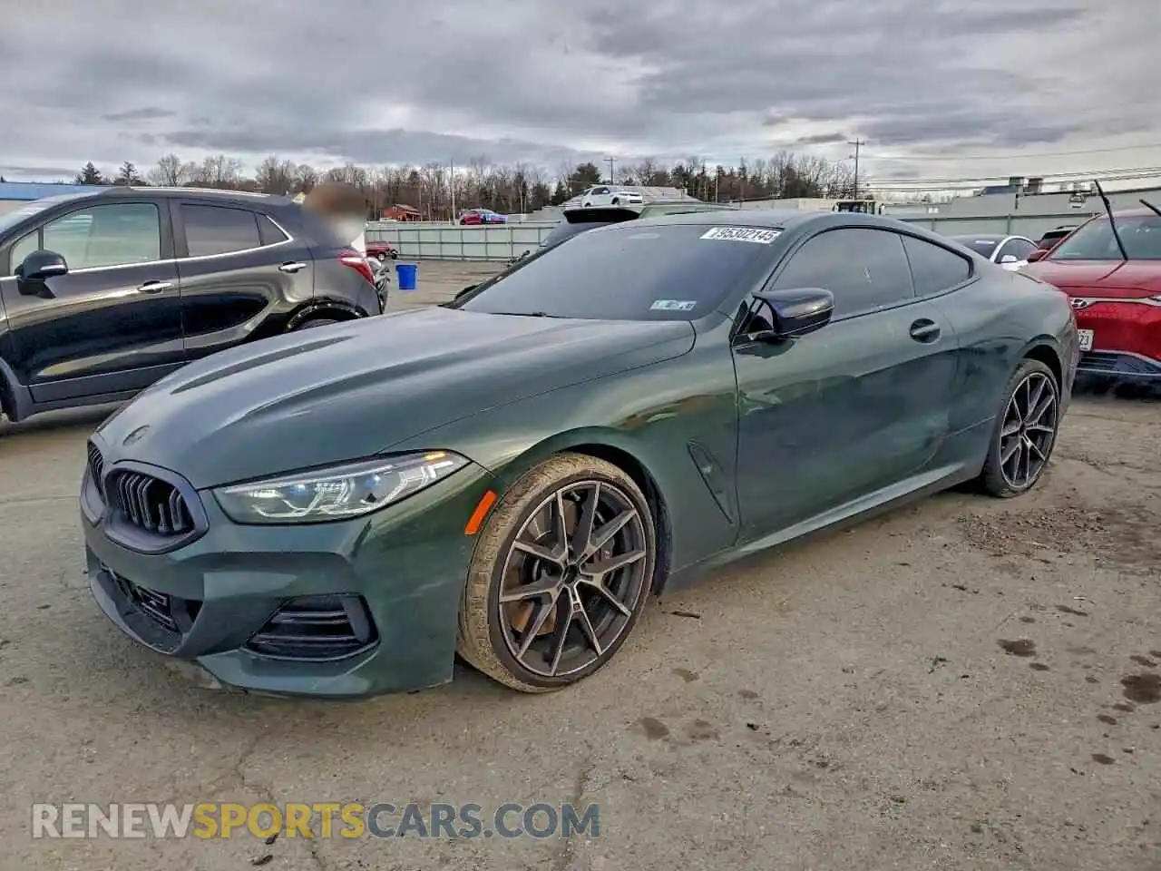 1 Photograph of a damaged car WBABC4C00PCL83317 BMW M8 2023