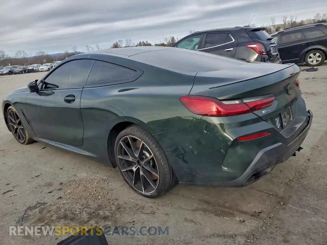 2 Photograph of a damaged car WBABC4C00PCL83317 BMW M8 2023