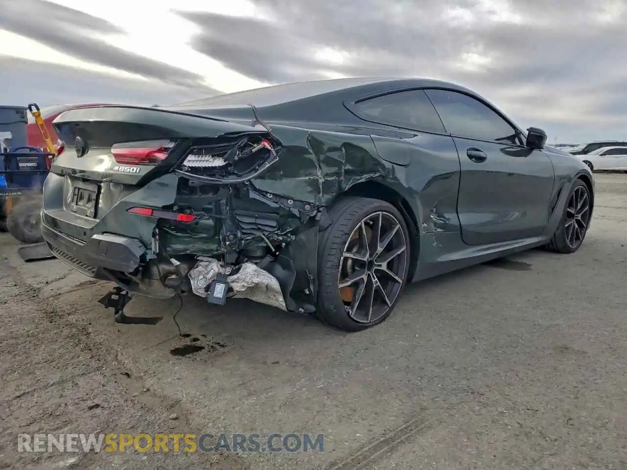 3 Photograph of a damaged car WBABC4C00PCL83317 BMW M8 2023