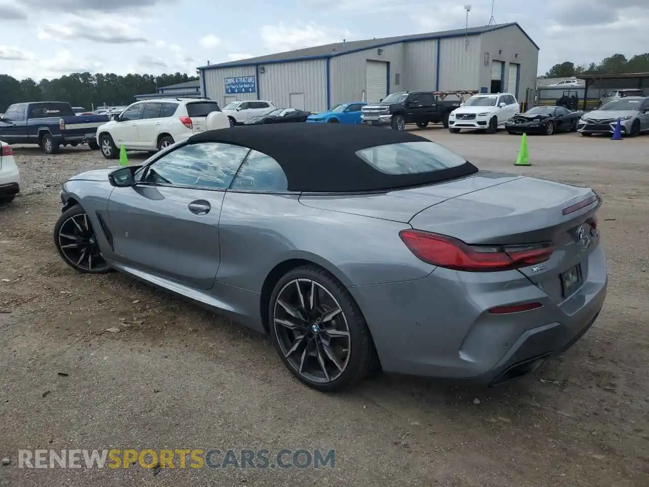 2 Photograph of a damaged car WBAFY4C00PCM83100 BMW M8 2023