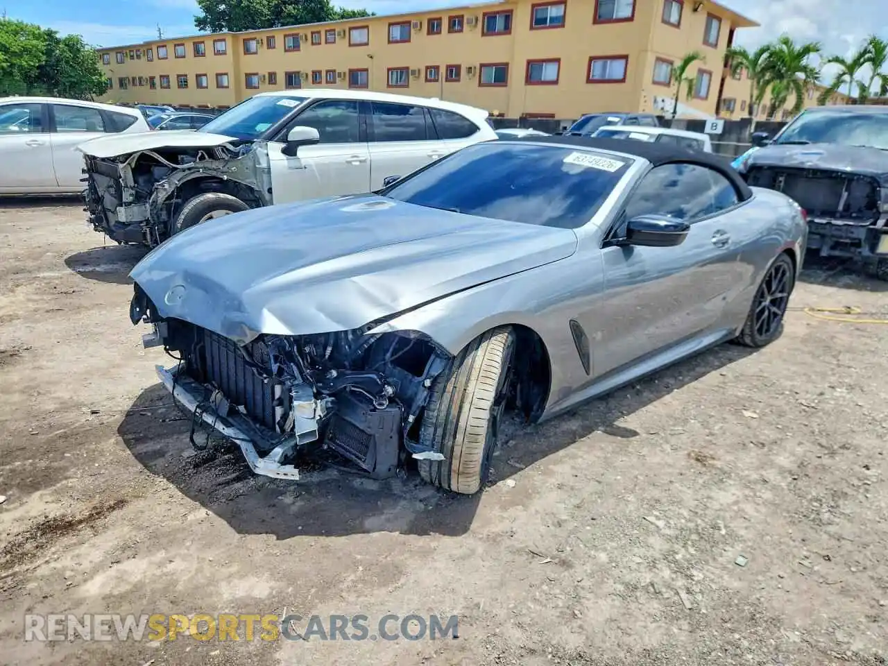 1 fotografías del automóvil dañado WBAFY4C09PCL64171 BMW M8 2023