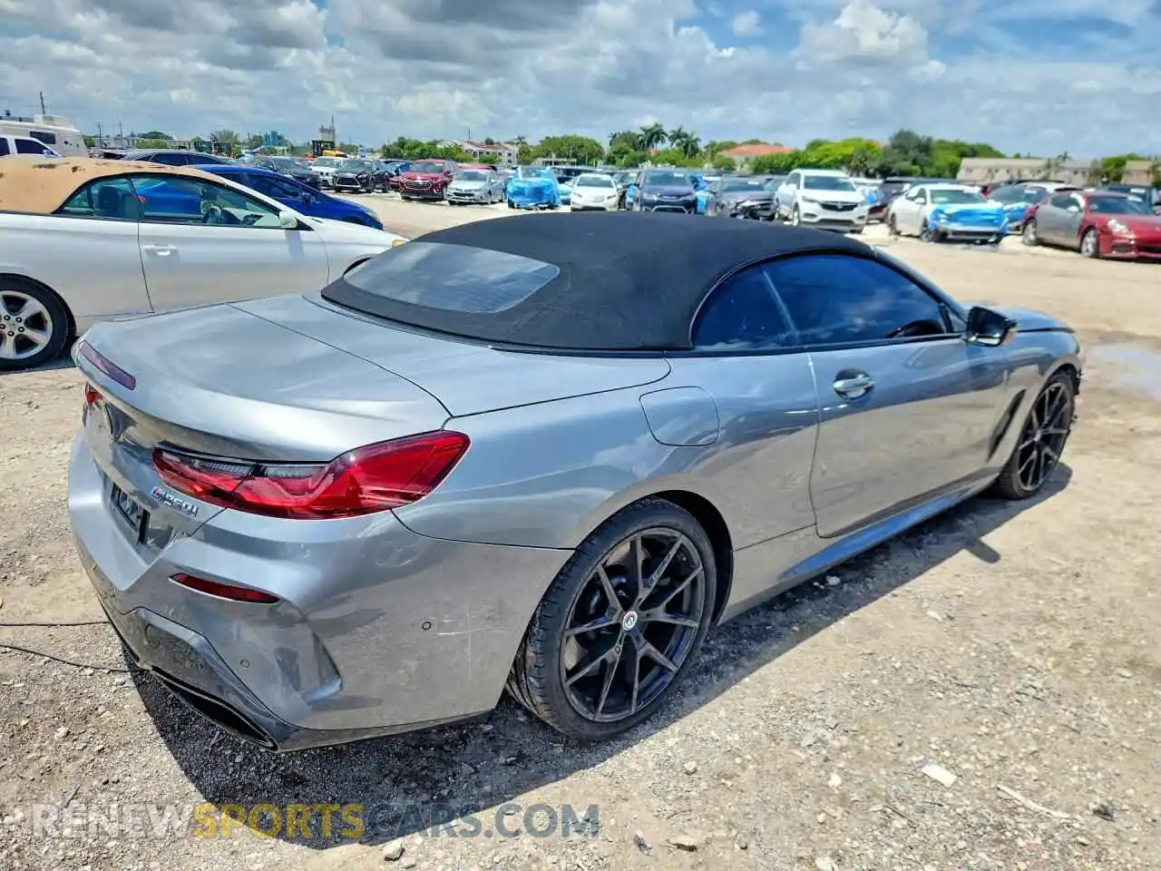 3 fotografías del automóvil dañado WBAFY4C09PCL64171 BMW M8 2023