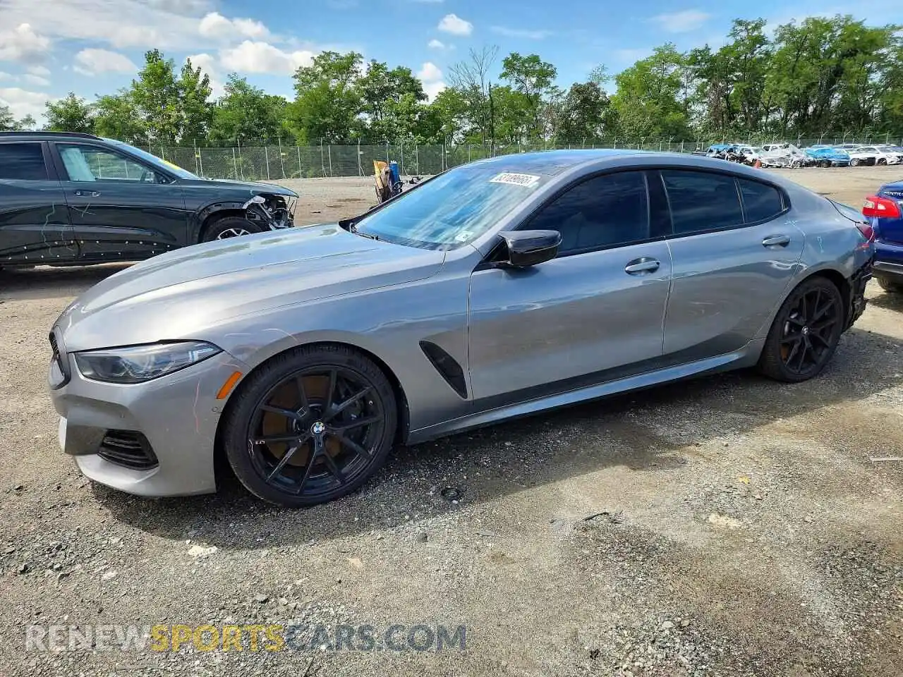 1 Фотография поврежденного автомобиля WBAGV8C07PCL77991 BMW M8 2023