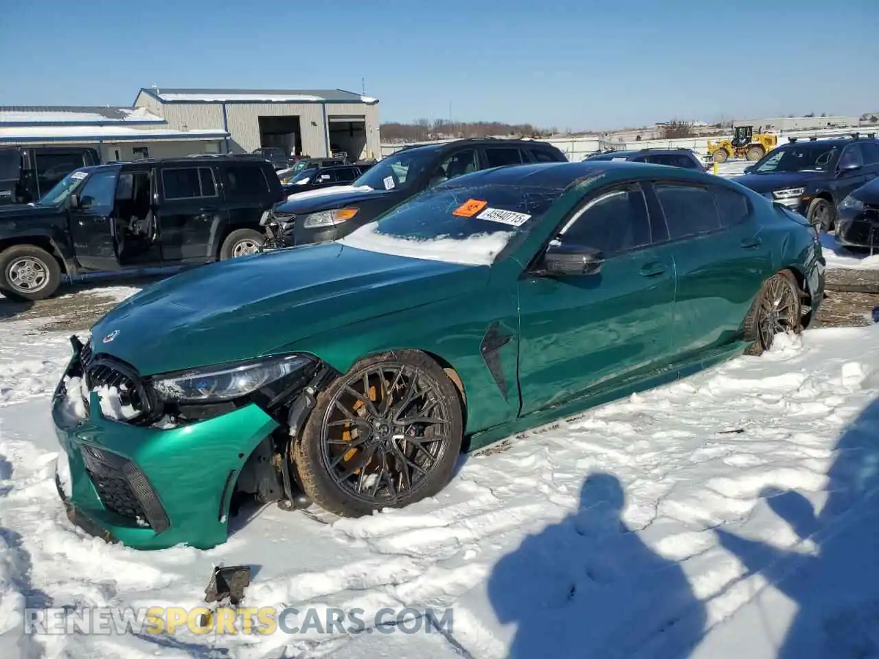1 Photograph of a damaged car WBSGV0C04PCL02985 BMW M8 2023